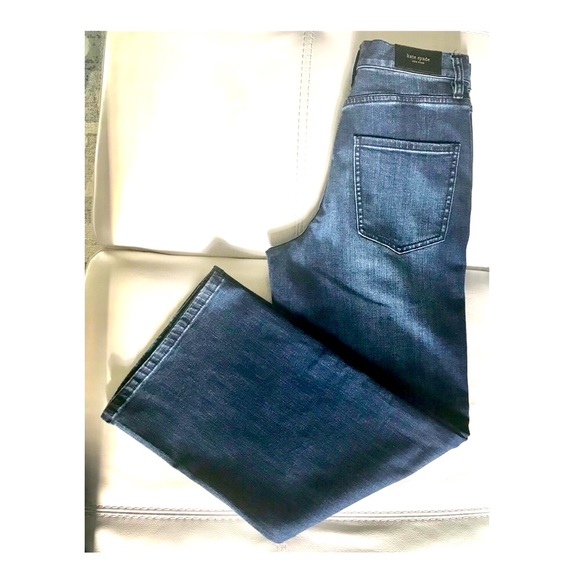 NWT Kate Spade Wide Leg Broome Street Jeans Sz 24 - Picture 10 of 13